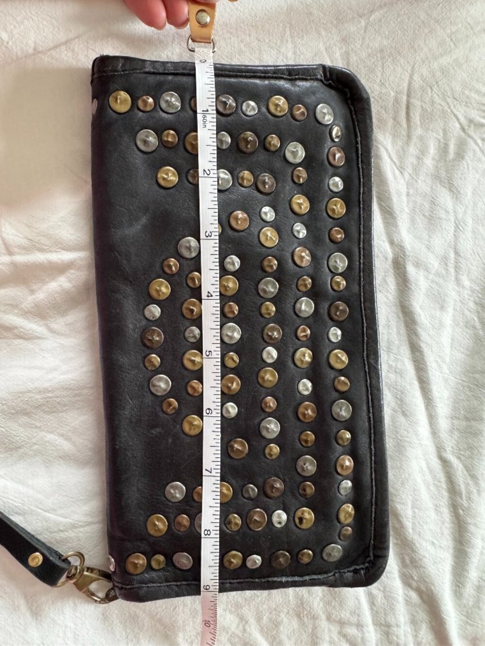 Viola Castellini Leather Clutch
